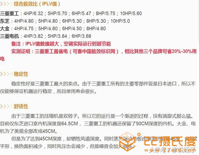 4大日系中央空調(diào)品牌:大金、三菱重工、三菱電機和東芝4大品牌的區(qū)別