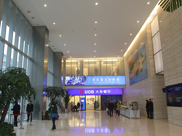大華銀行成都分行格力中央空調(diào)系統(tǒng)安裝案例