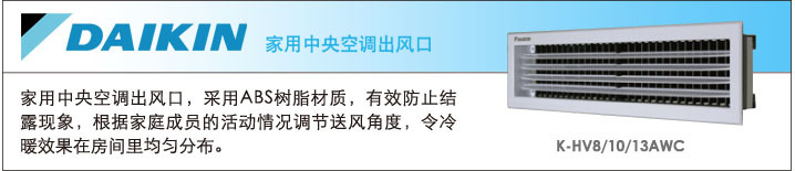 大金4MX系列 4MXS100AA大金空調(diào)出風(fēng)口