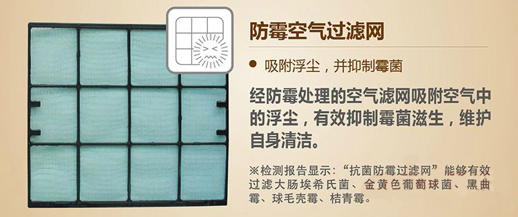大金掛壁式室內(nèi)機防霉空氣過濾網(wǎng)