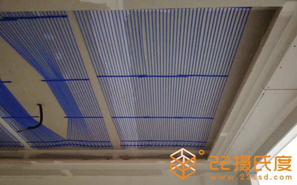 毛細管輻射空調(diào)系統(tǒng)安裝效果